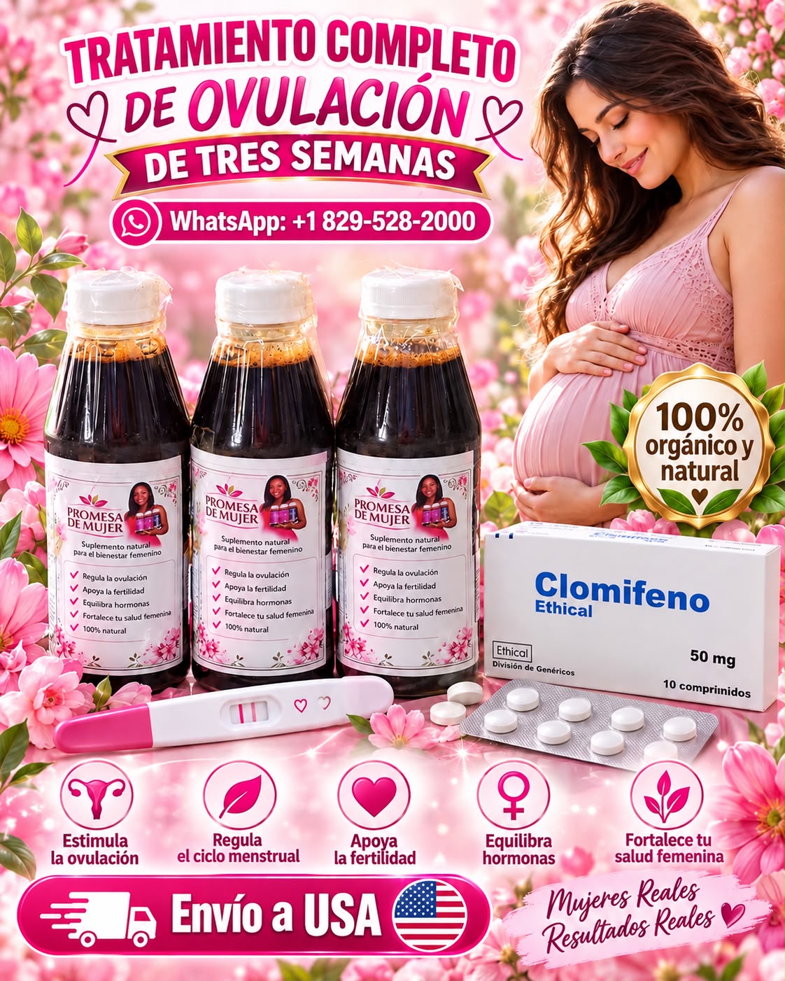 KIT DE OVULACIÓN DE TRES SEMANAS